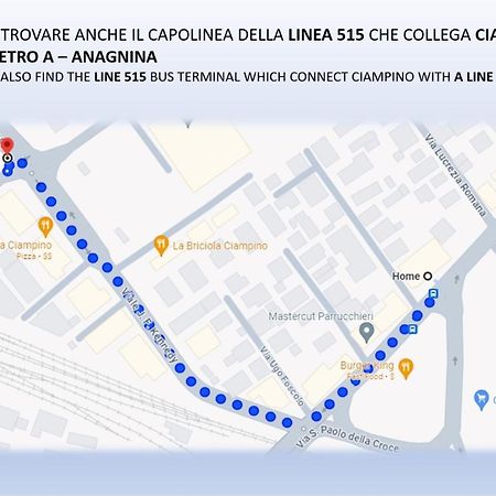 Appartamento Ciampino - Cavaliere Di Cuori 外观 照片